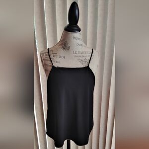 H&M Elegant Black Sleeveless Top